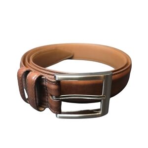 Allen Edmonds Wide Basic Dress Belt Chili Leather 39506 Size 100/40